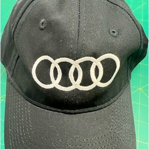 Audi dad cap. Adjustable (Velcro) one size fits all hat. Brand new, never worn.